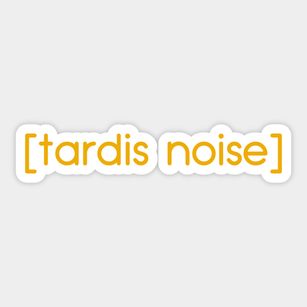 tardis noise Sticker by Aymzie94